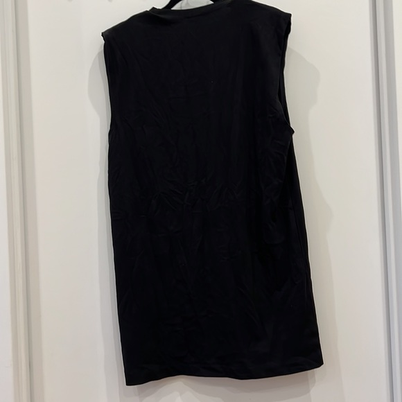 H&M Sleeveless T shirt Black Dress - Picture 4 of 4
